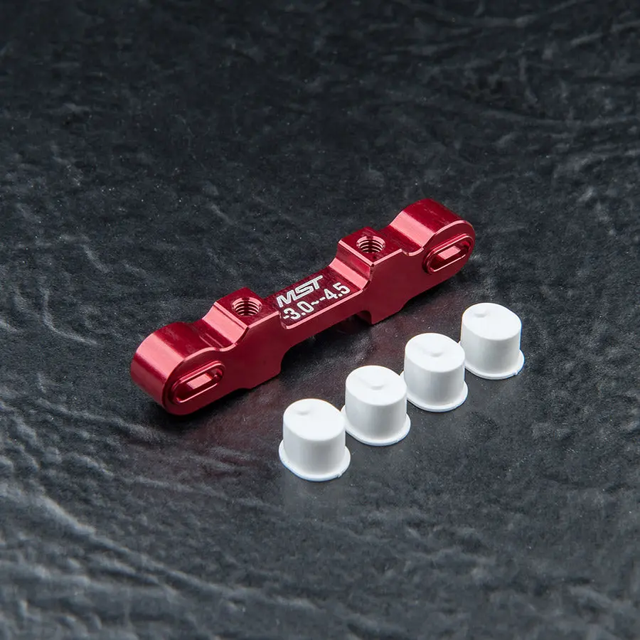 Mst Adjustable Alum. Suspension Mount (-3.0--4.5) - Red 1