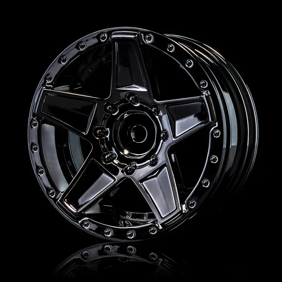 Mst 648 Wheel - Silver Black 1
