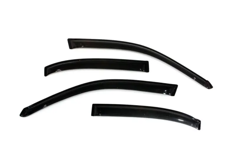 Avs 01-05 Honda Civic Ventvisor Outside Mount Window Deflectors 4Pc - Smoke 1