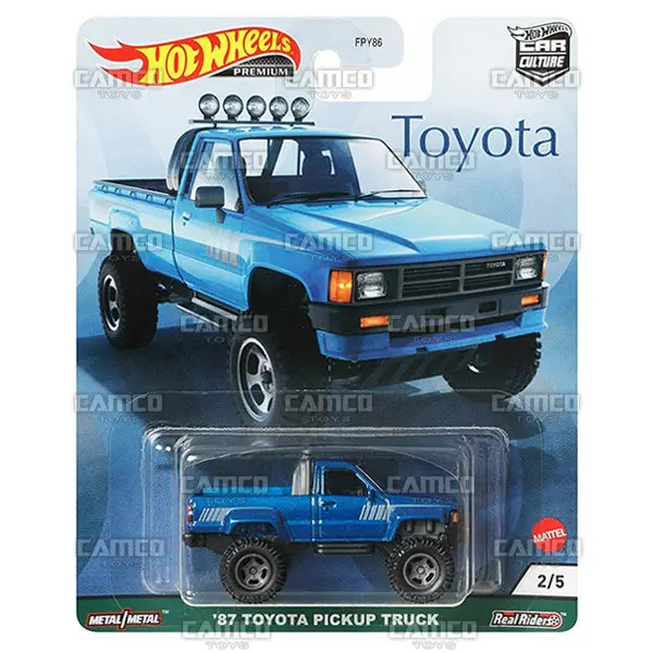 87 Toyota Pickup Truck - 2021 Hot Wheels (Toyota Series) 1