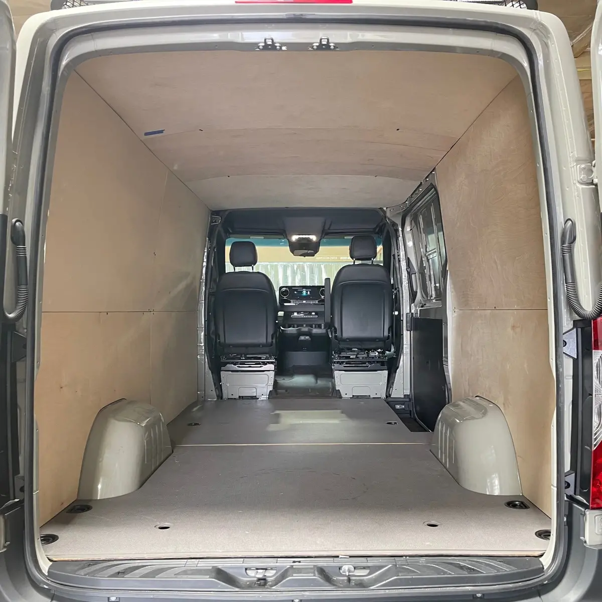 07+ Sprinter Van Ceiling Liner Kit, 144 Low Roof, Plywood 1