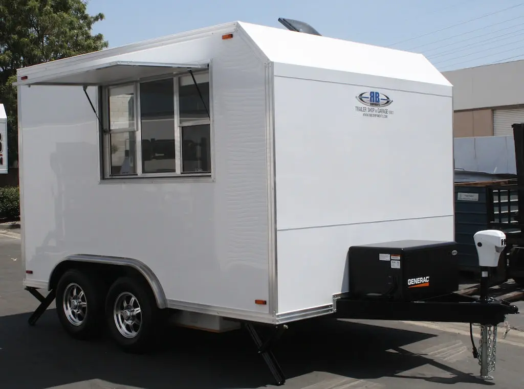 12' Concession Trailer - Waffle Machine 1