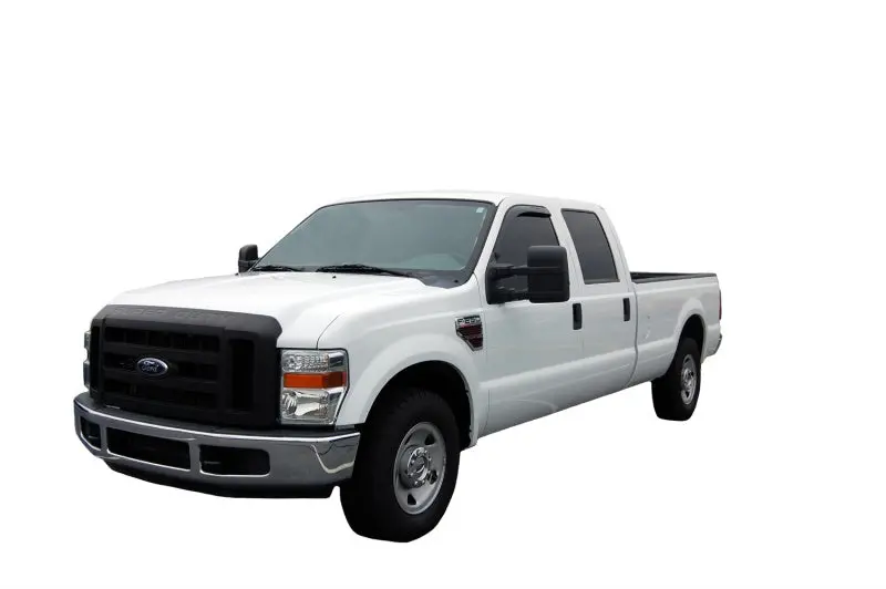 Avs 99-16 Ford F-250 Standard Cab Ventvisor Outside Mount Window Deflectors 2Pc - Smoke 1