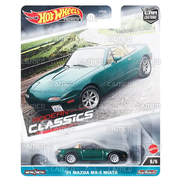 91 Mazda Mx-5 Miata - 2023 Hot Wheels (Modern Classics) 1