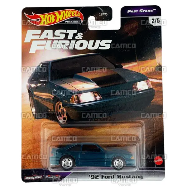 92 Ford Mustang - 2021 Hot Wheels (Fast Stars) 1