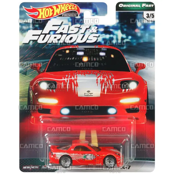 95 Mazda Rx-7 - 2019 Hot Wheels (Original Fast) 1