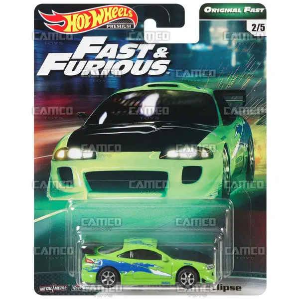 95 Mitsubishi Eclipse - 2019 Hot Wheels (Original Fast) 1