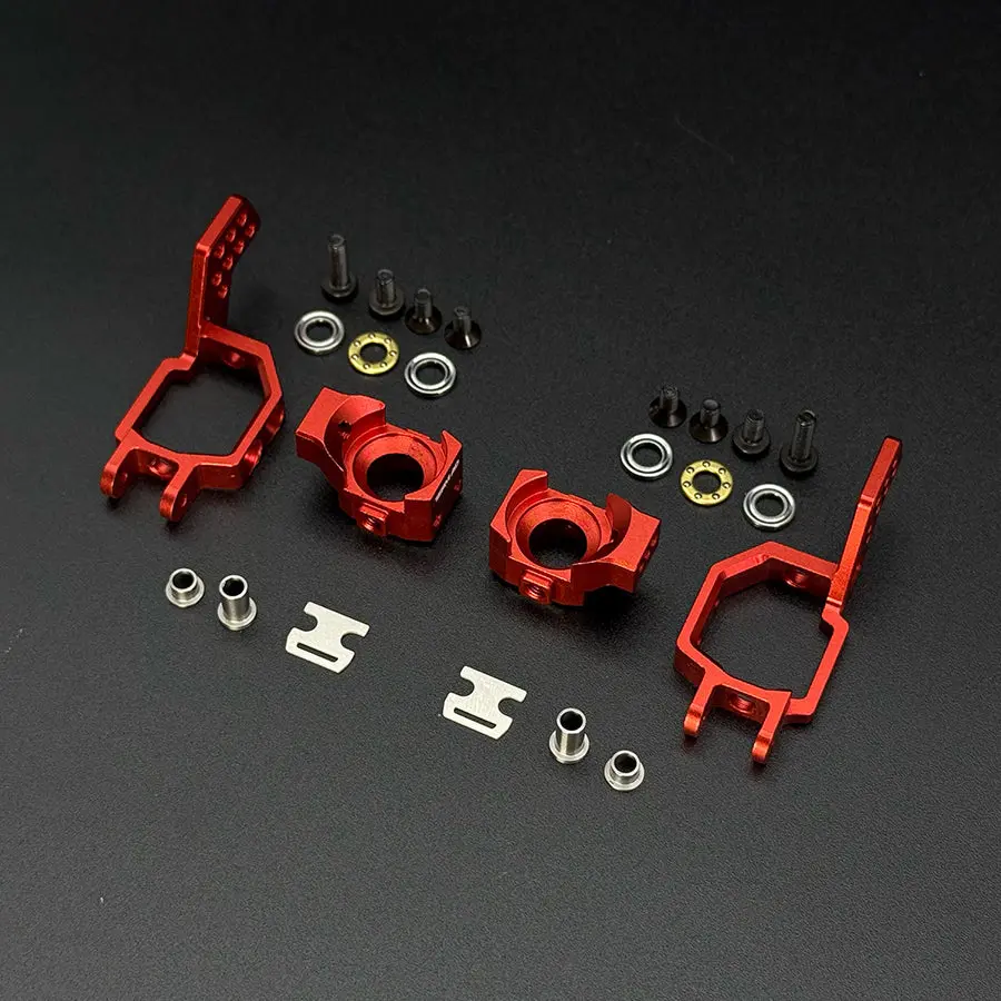 Team Ad Rear Hub Carrier - Red 1