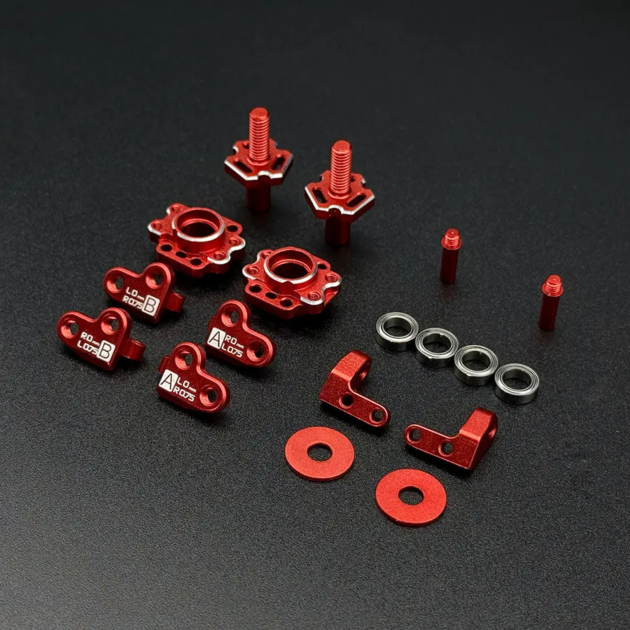 Team Ad Steering Blocks - Red 1