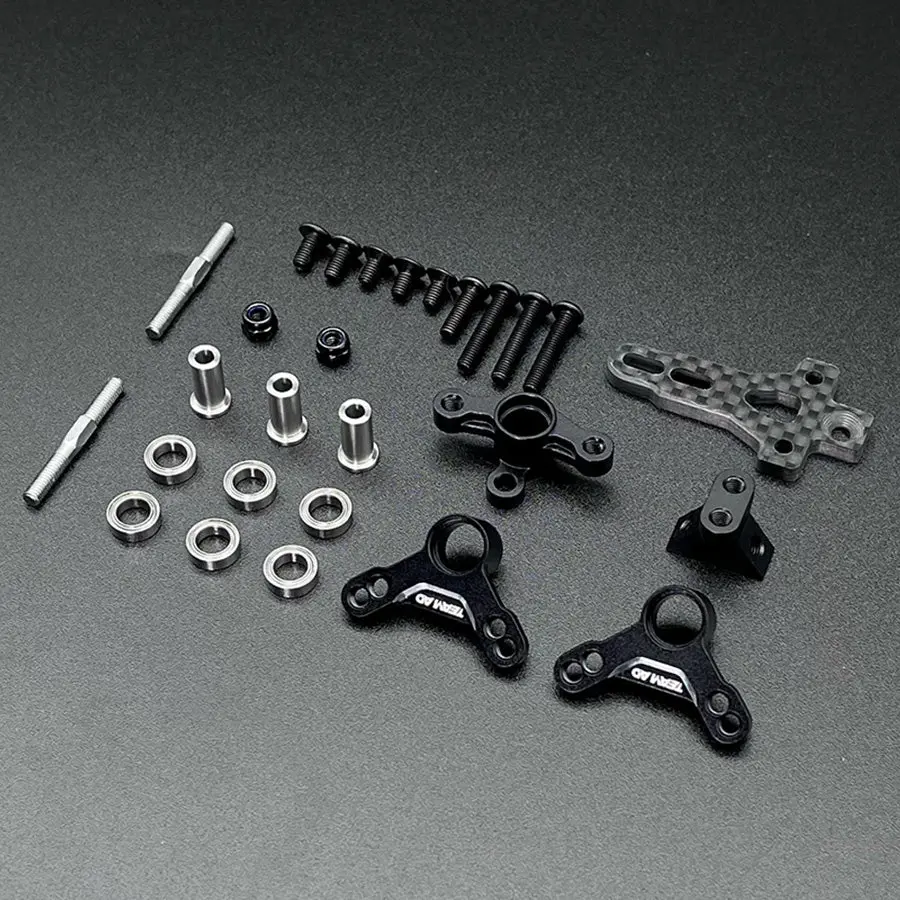 Team Ad Ad-Xf Ifs Horizontal Shock Conversion Kit - Black 1