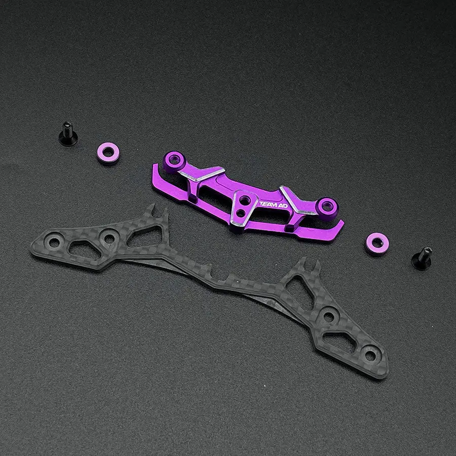 Team Ad Front Bumper Set - Purple 1