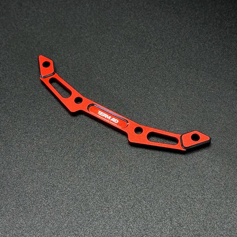 Team Ad Alum. Front Body Post Brace - Red 1