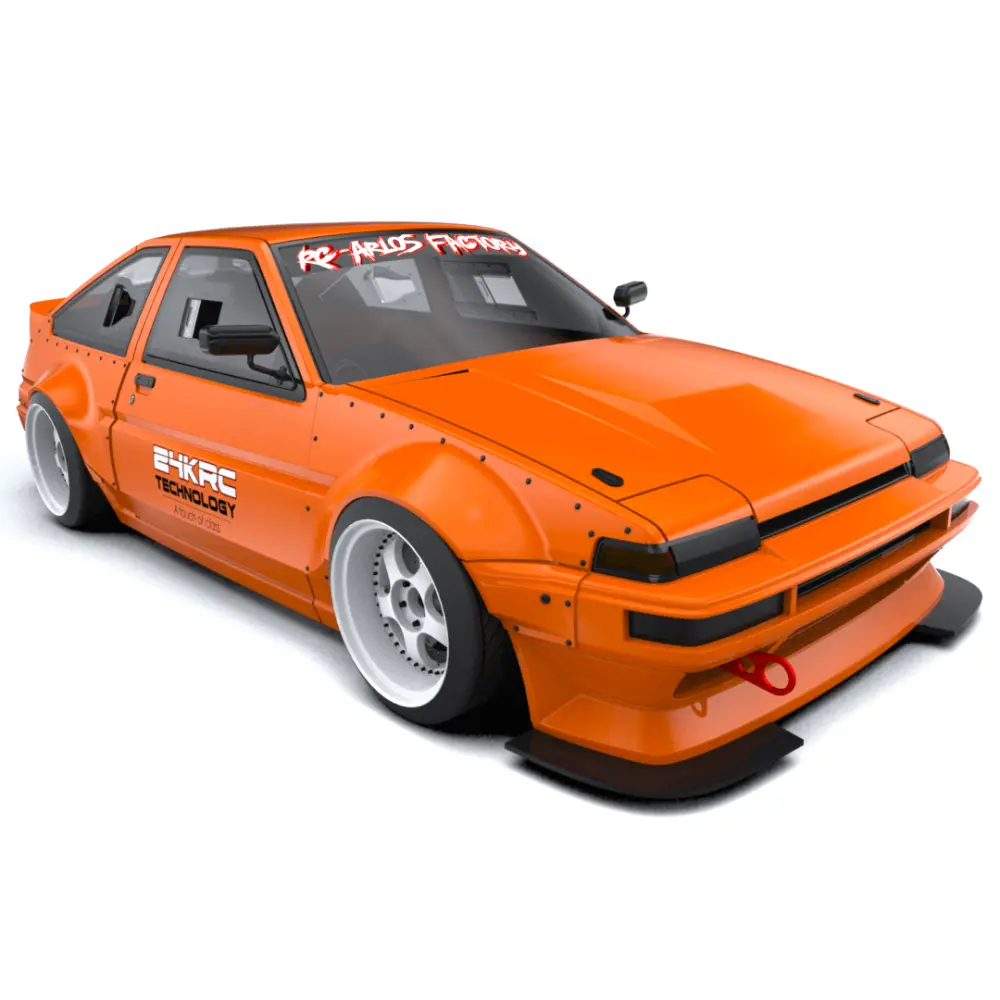 24Krc Toyota Ae86 Trueno D-Works Wide Body Kit 1