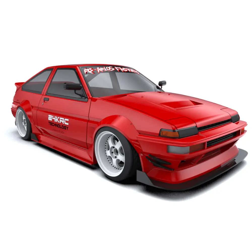 24Krc Toyota Ae86 Trueno J-Run Wide Body Kit 1