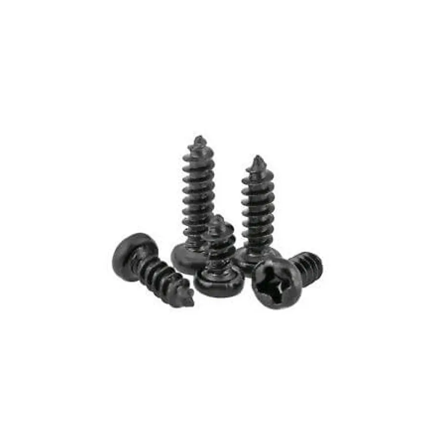 24Krc Stainless Steel Phillips Screws M2 X 4Mm - Black 1