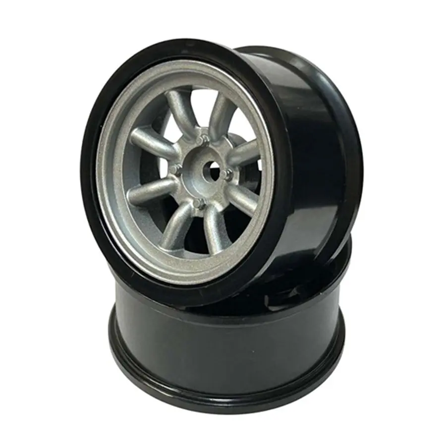 Rc-Art Watanabe Type (Fifteen Series) Wheel - Matte Silver 1
