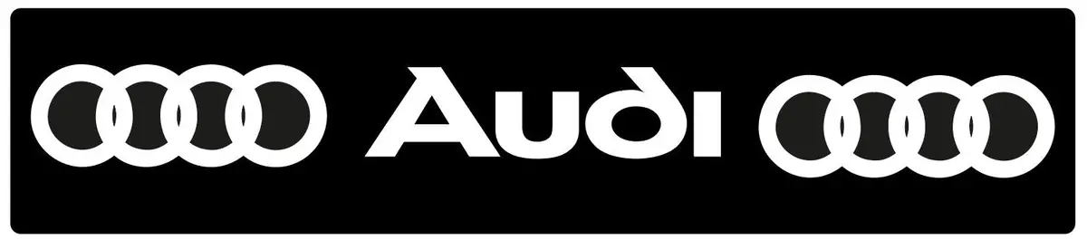 Cache Plaque Audi - Réf Audi03cp 1