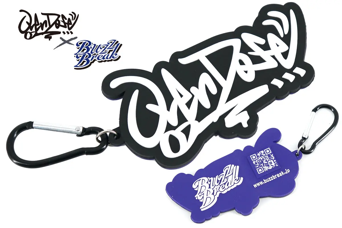 Overdose Rubber Keychain Overdose B - New Logo Type 1