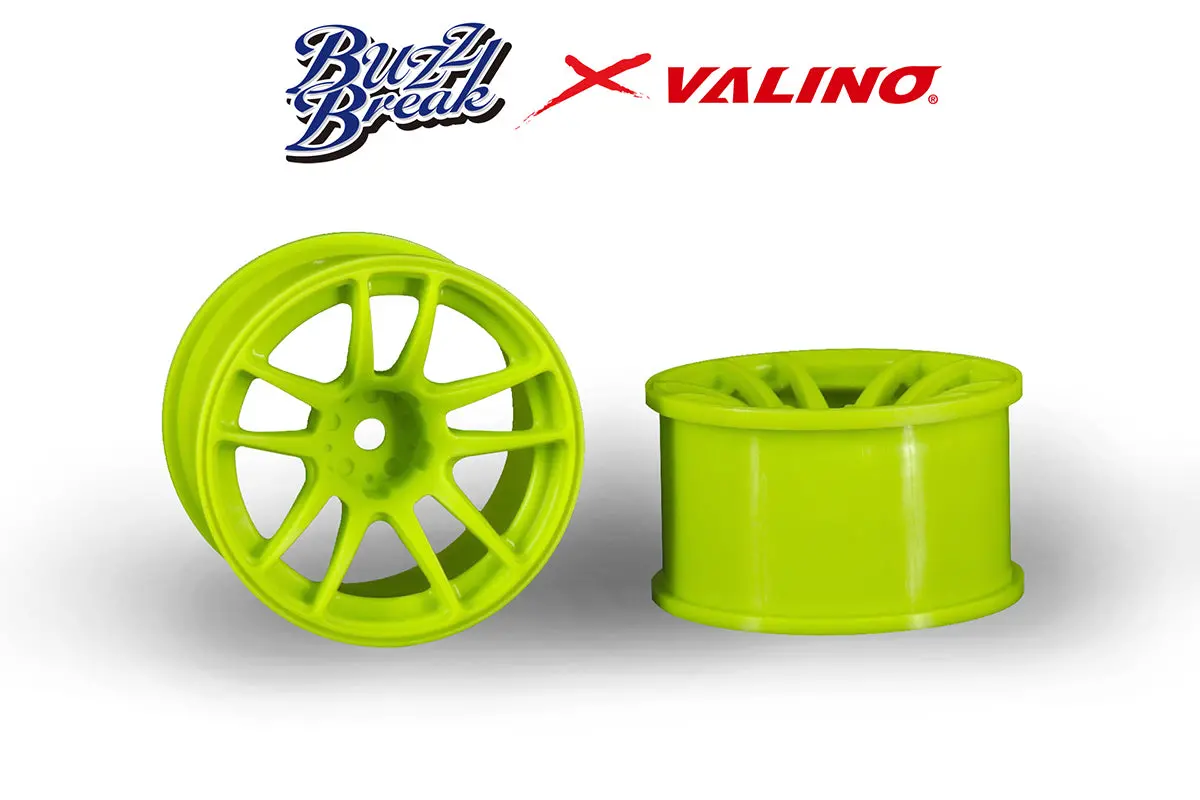 Buzz Break N820s R-Spec Wheel Set 30Mm - Lime Yellow 1