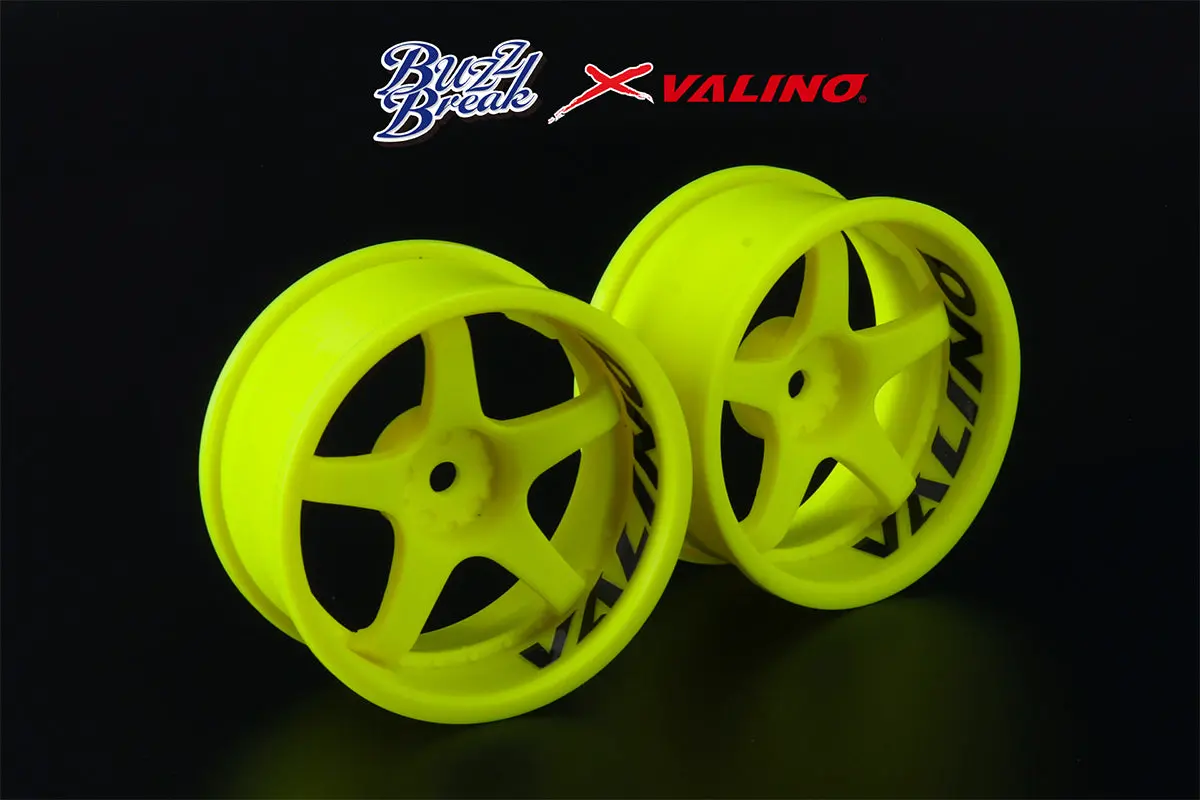 Buzz Break R-Spec Gokutan Wheel Set 26Mm - Flo Green 1