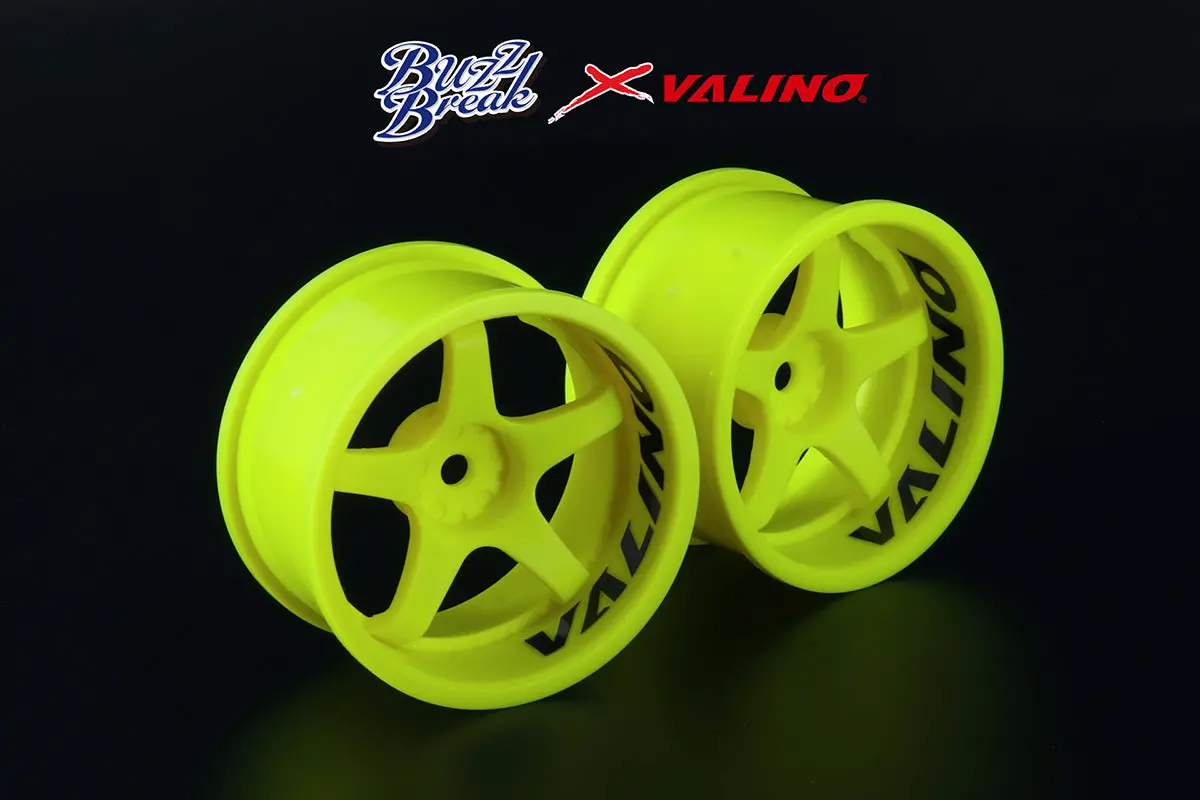 Buzz Break R-Spec Gokutan Wheel Set 30Mm - Flo Green 1