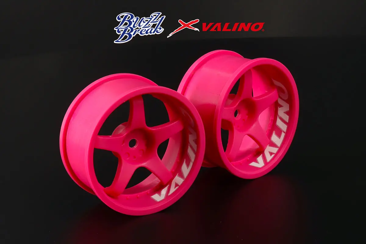 Buzz Break R-Spec Gokutan Wheel Set 26Mm - Flo Pink 1