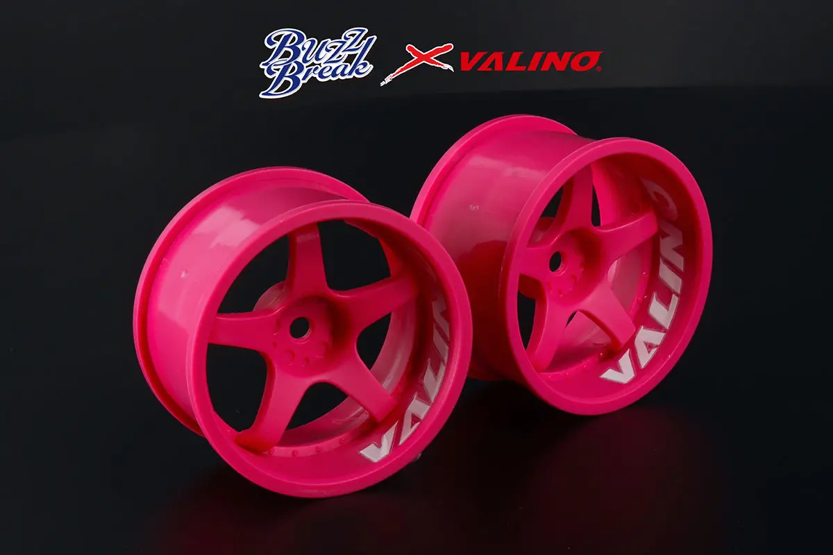 Buzz Break R-Spec Gokutan Wheel Set 30Mm - Flo Pink 1