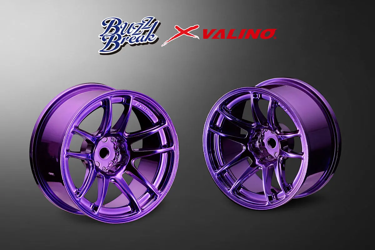 Buzz Break Valino N820s Wheel Set 26Mm - Bb Chrome Purple 1
