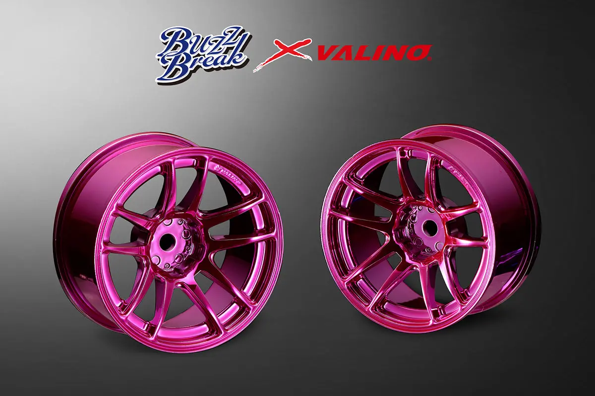 Buzz Break Valino N820s Wheel Set 26Mm - Bb Chrome Pink 1
