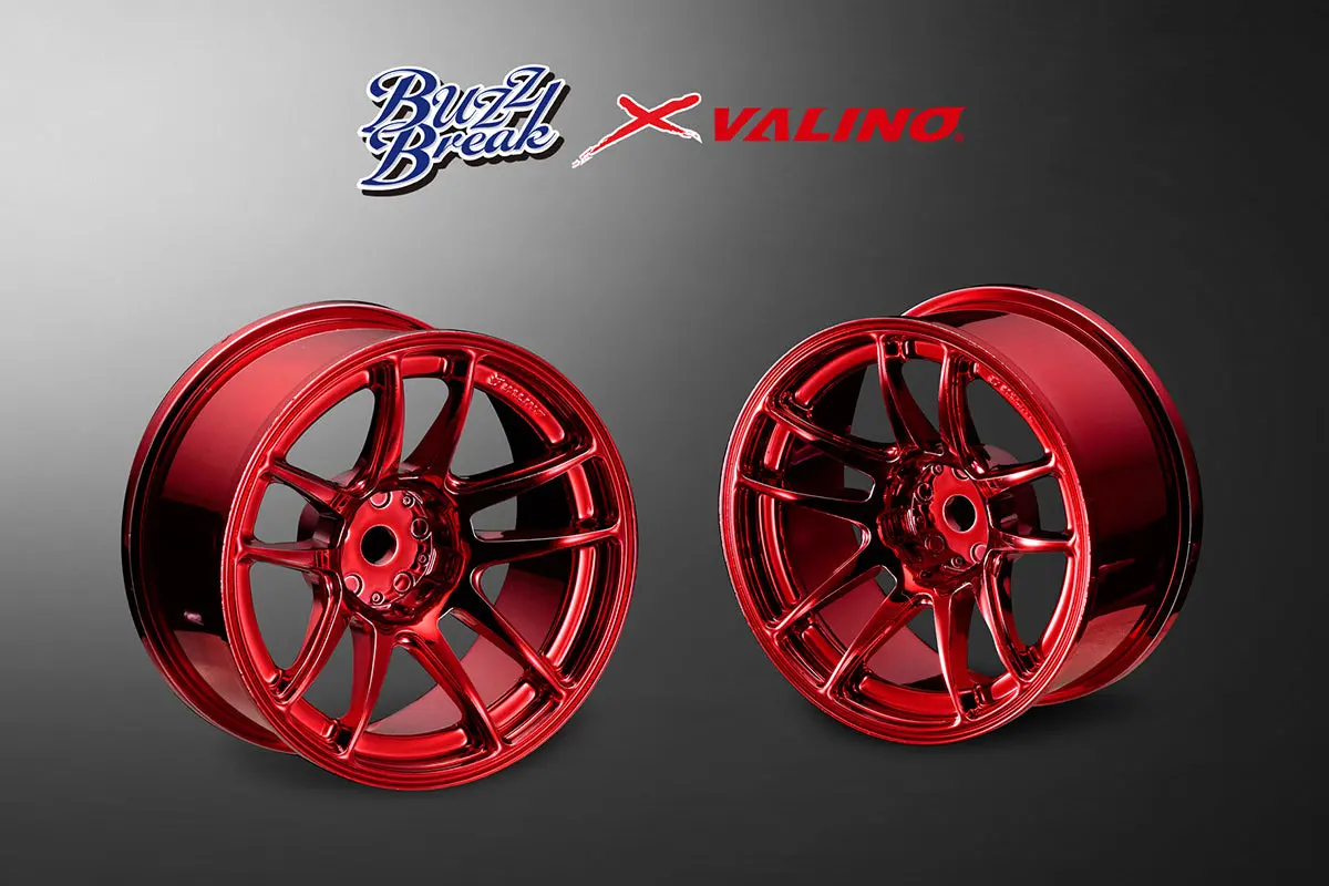 Buzz Break Valino N820s Wheel Set 26Mm - Bb Chrome Red 1