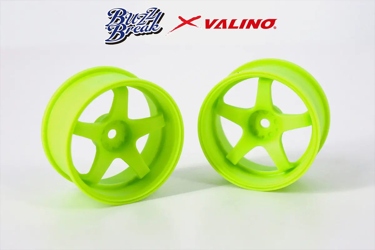 Buzz Break Gv117d R-Spec Wheel Set 26Mm - Lime Yellow 1