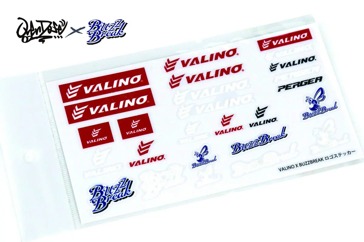 Valino X Buzz Break Logo Sticker 1