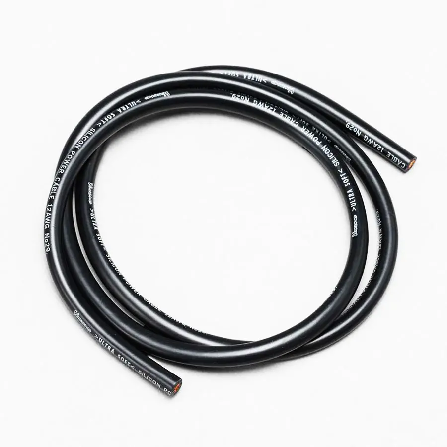 Yokomo Ultraflex 12 Gauge Black Power Cable 1