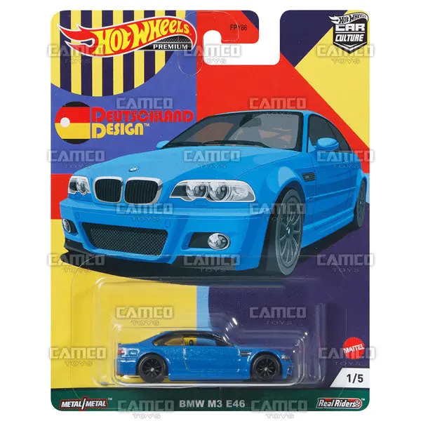 Bmw M3 E46 - 2021 Hot Wheels (Deutschland Design) 1