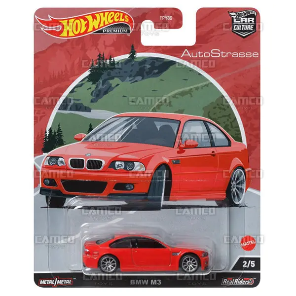 Bmw M3 #2 Red - 2022 Hot Wheels (Auto Strasse) 1