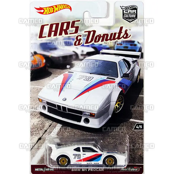 Bmw M1 Procar - 2017 Hot Wheels (Cars & Donuts) 1