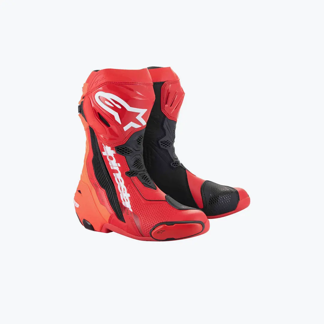 Alpinestars Supertech R Boots Red - Size 44 1