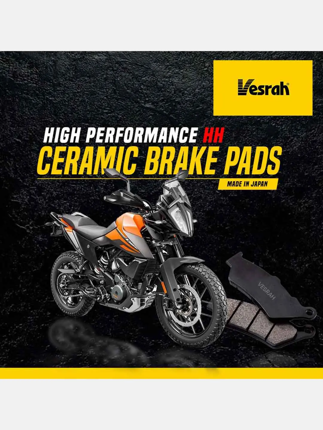 Vesrah Ktm Adventure 390 Front Brake Pad 1