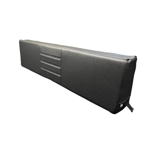 58" Loose Backrest Cushion - Carbon Fiber Vinyl 1