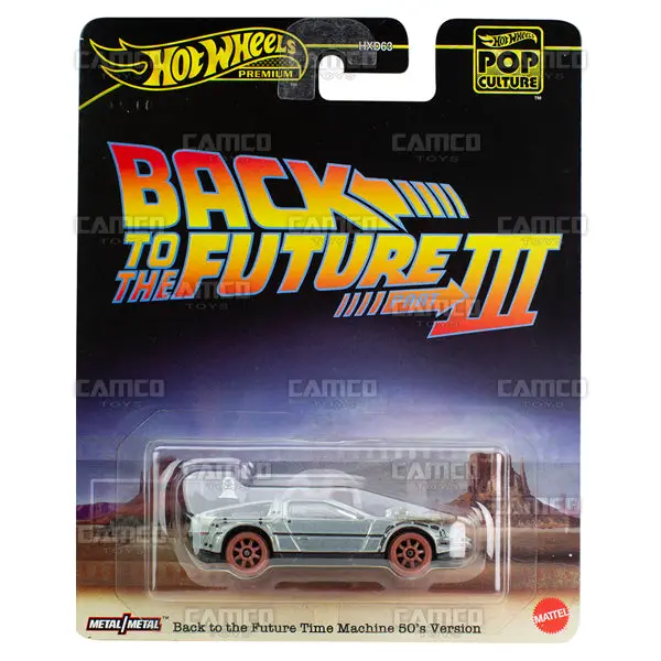 Back To The Future Time Machine 50'S Version - 2024 Hot Wheels (Pop Culture) 1