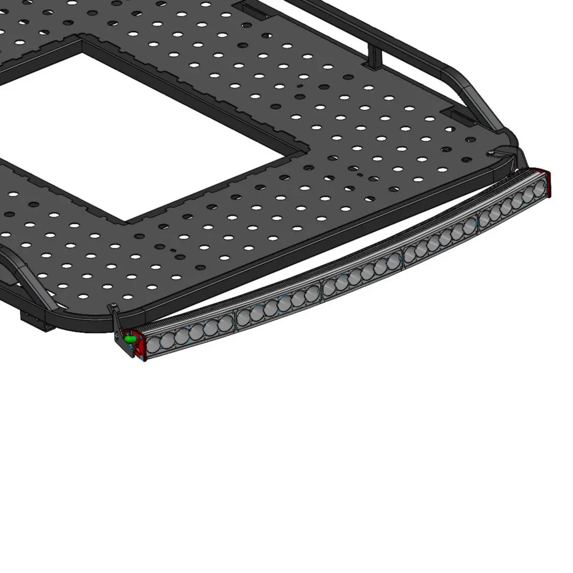 Onx6 Baja Designs 50" Curved Light Bar Bracket Kit 1