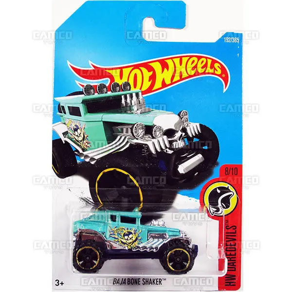 Baja Bone Shaker #192 Teal - 2017 Hot Wheels 1