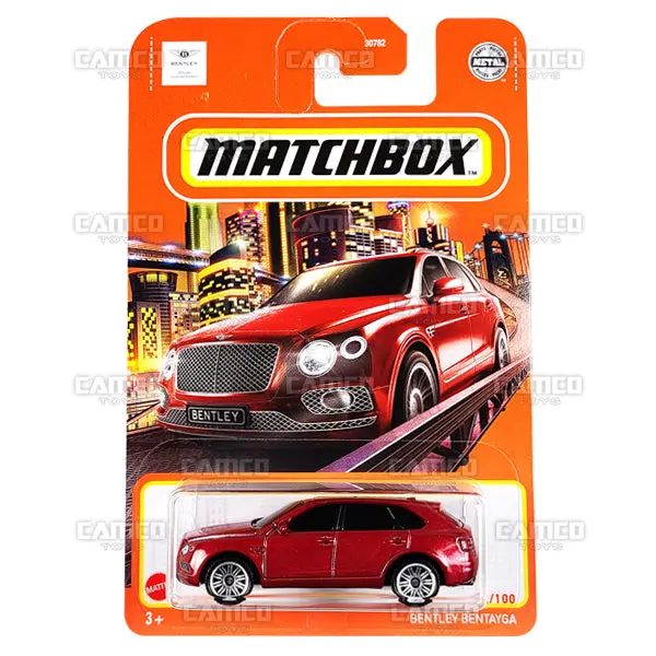 Bentley Bentayga #82 Red - 2022 Matchbox 1