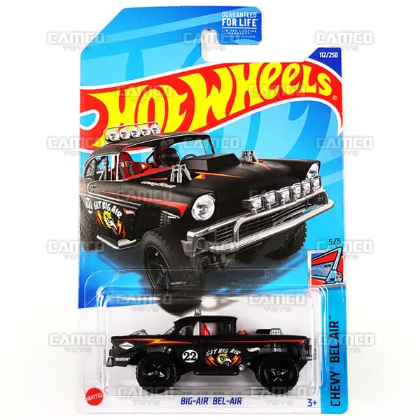 Big-Air Bel Air #112 Black - 2022 Hot Wheels 1