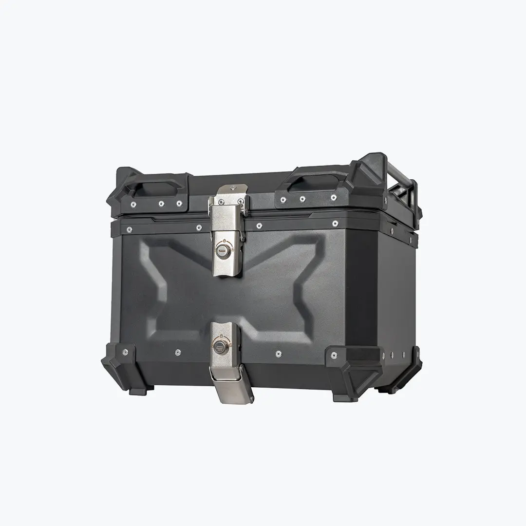 Top Case X45l Aluminium Black With Back Rest Pad 2