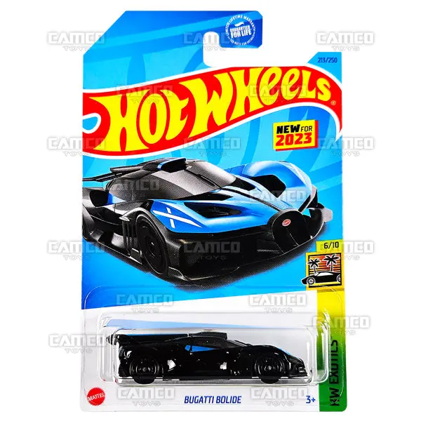 Bugatti Bolide #213 Black - 2023 Hot Wheels 1