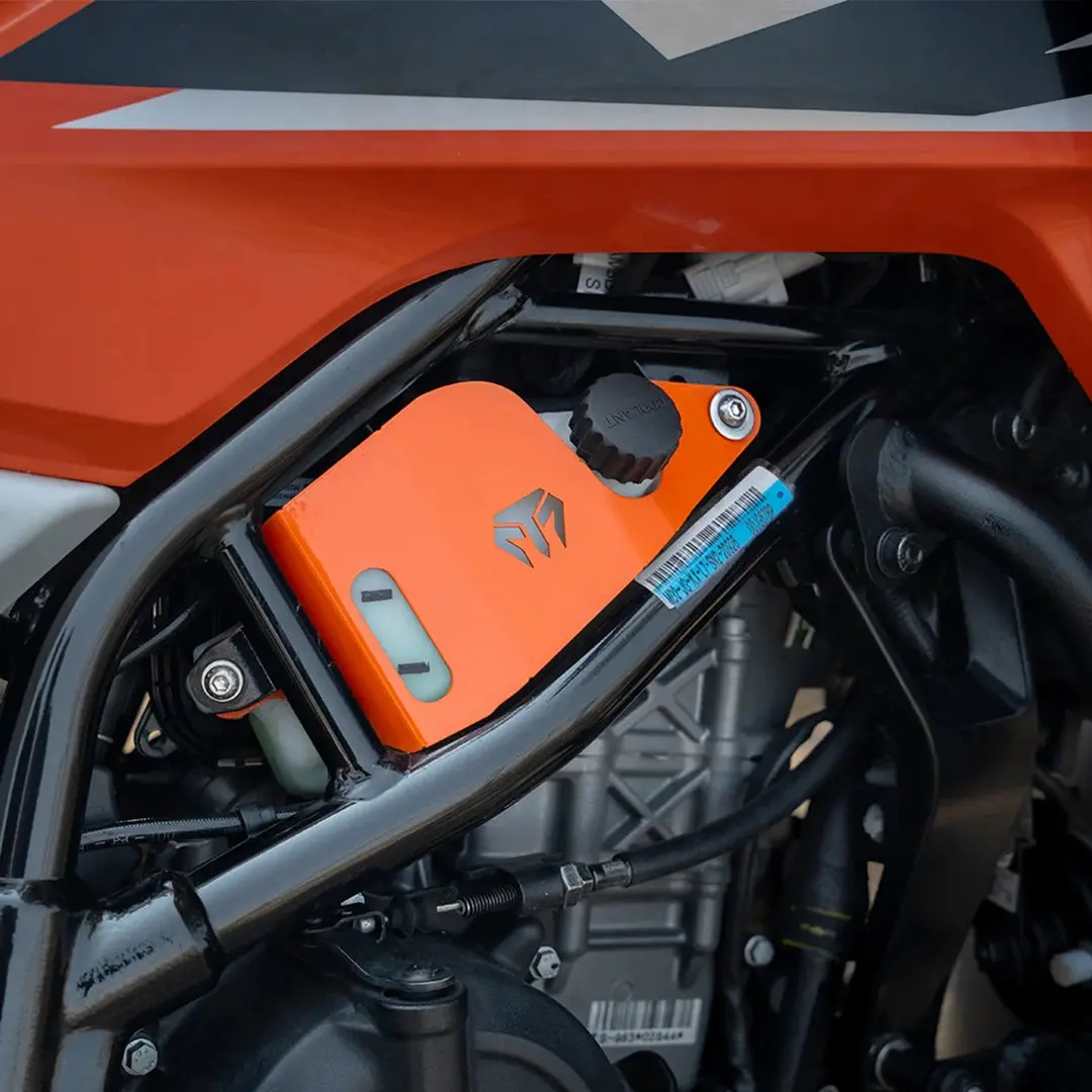 Moto Torque Ktm 390 Adventure X Coolant Guard Orange 1