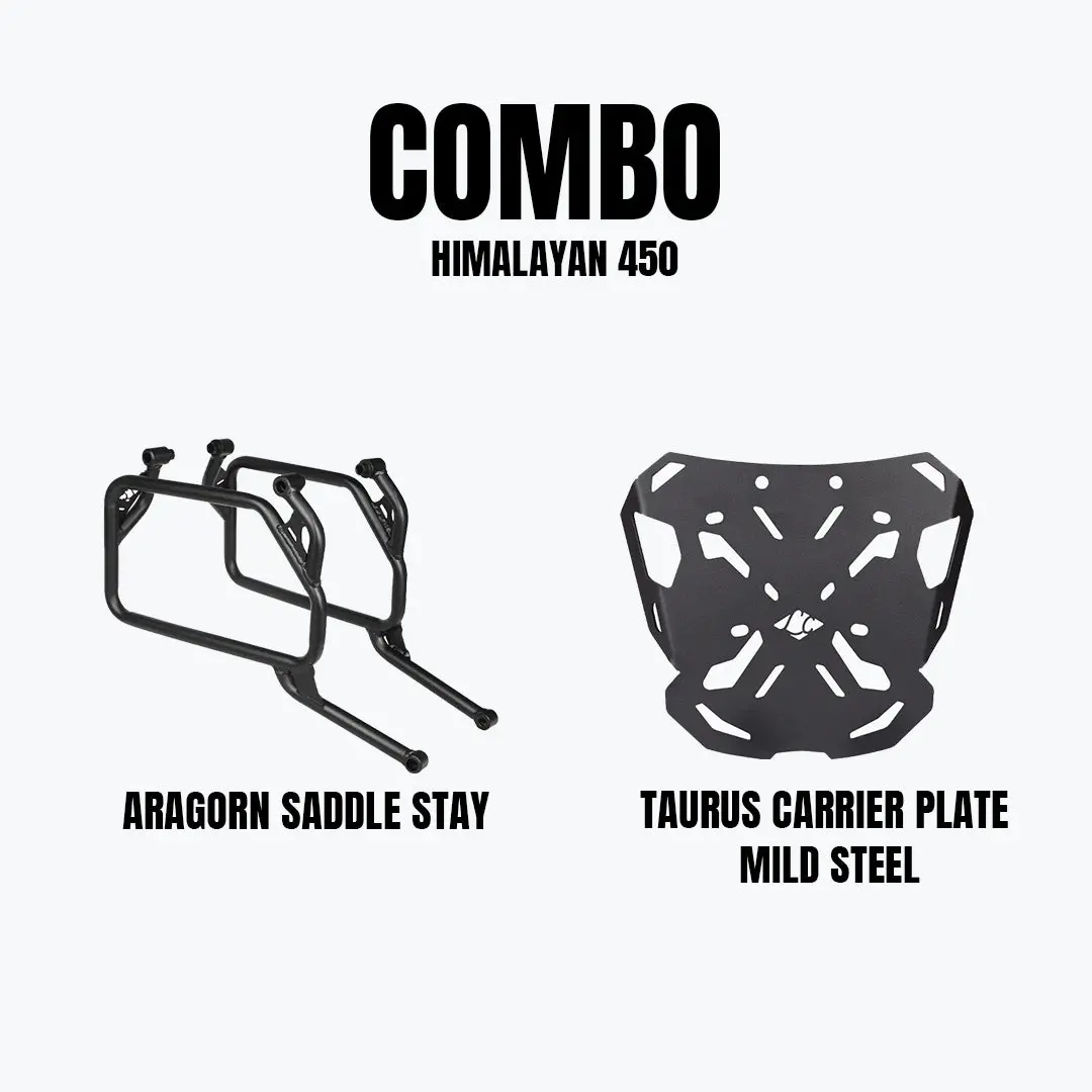 Legundary Re Himalayan 450 Aragorn Saddle Stay & Taurus Carrier Plate Ms Combo 1
