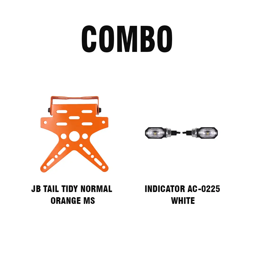 Indicator Ac-0225 White + Jb Tail Tidy Normal Orange Ms 1