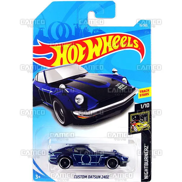 Custom Datsun 240Z #15 Blue - 2018 Hot Wheels 1